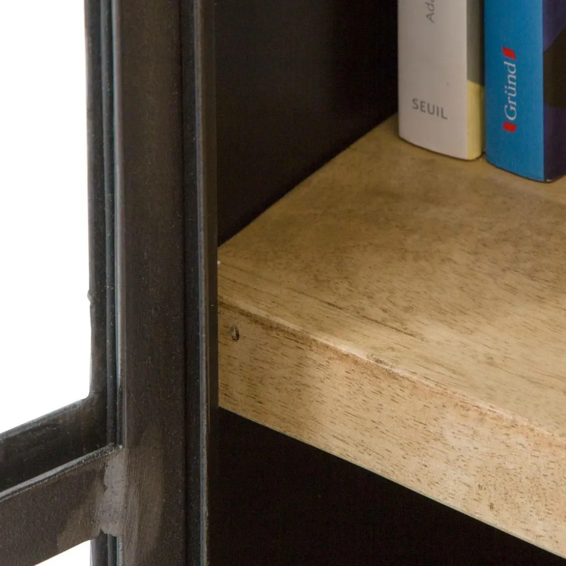 Made in Meubles Vitrine<Vitrine haute en métal Locker